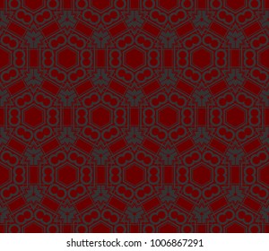 Minimalist geometric seamless background. For digital paper, textile print, page fill. Vector illustration