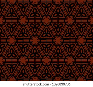 Minimalist geometric seamless background. For digital paper, textile print, page fill. Vector illustration