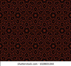 Minimalist geometric seamless background. For digital paper, textile print, page fill. Vector illustration