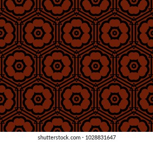 Minimalist geometric seamless background. For digital paper, textile print, page fill. Vector illustration