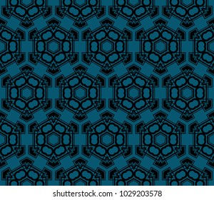 Minimalist geometric seamless background. For digital paper, textile print, page fill. Vector illustration