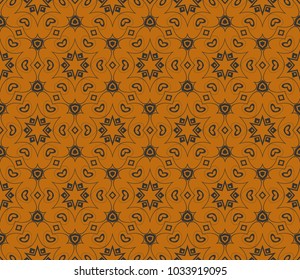 Minimalist geometric seamless background. For digital paper, textile print, page fill. Vector illustration