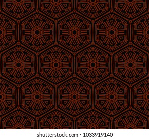 Minimalist geometric seamless background. For digital paper, textile print, page fill. Vector illustration