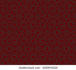 Minimalist geometric seamless background. For digital paper, textile print, page fill. Vector illustration