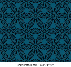 Minimalist geometric seamless background. For digital paper, textile print, page fill. Vector illustration