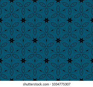 Minimalist geometric seamless background. For digital paper, textile print, page fill. Vector illustration