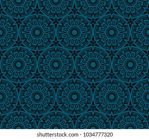 Minimalist geometric seamless background. For digital paper, textile print, page fill. Vector illustration