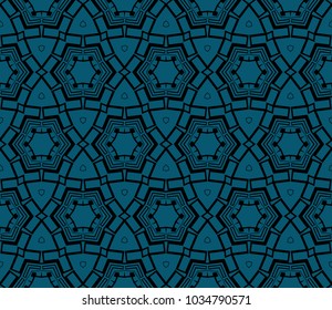 Minimalist geometric seamless background. For digital paper, textile print, page fill. Vector illustration