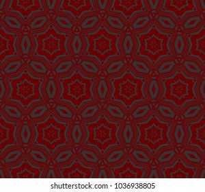 Minimalist geometric seamless background. For digital paper, textile print, page fill. Vector illustration