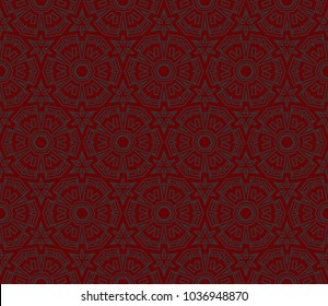 Minimalist geometric seamless background. For digital paper, textile print, page fill. Vector illustration