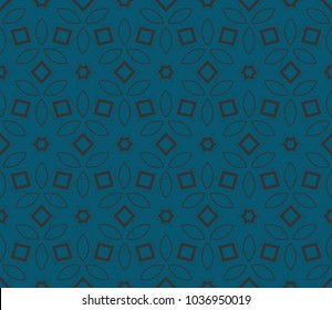 Minimalist geometric seamless background. For digital paper, textile print, page fill. Vector illustration