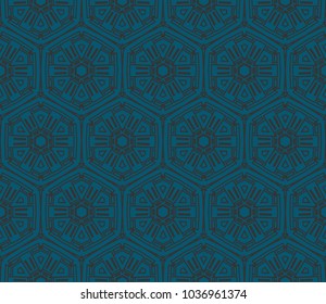 Minimalist geometric seamless background. For digital paper, textile print, page fill. Vector illustration