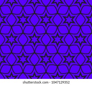 Minimalist geometric seamless background. For digital paper, textile print, page fill. Vector illustration