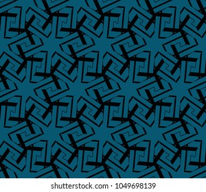 Minimalist geometric seamless background. For digital paper, textile print, page fill. Vector illustration