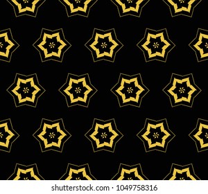 Minimalist geometric seamless background. For digital paper, textile print, page fill. Vector illustration