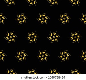 Minimalist geometric seamless background. For digital paper, textile print, page fill. Vector illustration