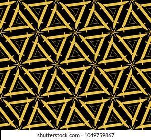Minimalist geometric seamless background. For digital paper, textile print, page fill. Vector illustration