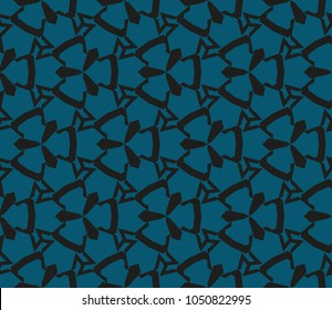 Minimalist geometric seamless background. For digital paper, textile print, page fill. Vector illustration