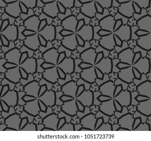 Minimalist geometric seamless background. For digital paper, textile print, page fill. Vector illustration