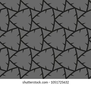 Minimalist geometric seamless background. For digital paper, textile print, page fill. Vector illustration