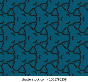 Minimalist geometric seamless background. For digital paper, textile print, page fill. Vector illustration