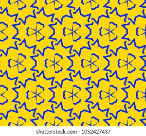 Minimalist geometric seamless background. For digital paper, textile print, page fill. Vector illustration