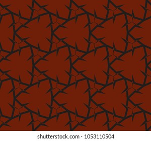 Minimalist geometric seamless background. For digital paper, textile print, page fill. Vector illustration
