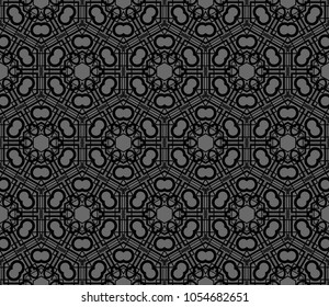 Minimalist geometric seamless background. For digital paper, textile print, page fill. Vector illustration