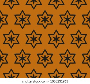 Minimalist geometric seamless background. For digital paper, textile print, page fill. Vector illustration
