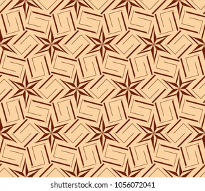 Minimalist geometric seamless background. For digital paper, textile print, page fill. Vector illustration