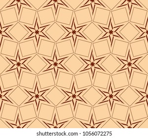 Minimalist geometric seamless background. For digital paper, textile print, page fill. Vector illustration