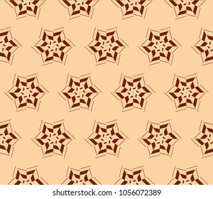 Minimalist geometric seamless background. For digital paper, textile print, page fill. Vector illustration