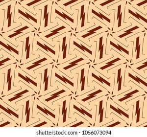 Minimalist geometric seamless background. For digital paper, textile print, page fill. Vector illustration