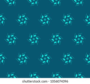 Minimalist geometric seamless background. For digital paper, textile print, page fill. Vector illustration