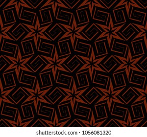Minimalist geometric seamless background. For digital paper, textile print, page fill. Vector illustration