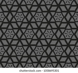 Minimalist geometric seamless background. For digital paper, textile print, page fill. Vector illustration