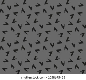 Minimalist geometric seamless background. For digital paper, textile print, page fill. Vector illustration
