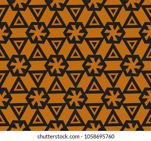 Minimalist geometric seamless background. For digital paper, textile print, page fill. Vector illustration