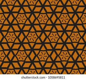 Minimalist geometric seamless background. For digital paper, textile print, page fill. Vector illustration