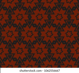 Minimalist geometric seamless background. For digital paper, textile print, page fill. Vector illustration