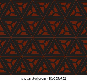 Minimalist geometric seamless background. For digital paper, textile print, page fill. Vector illustration