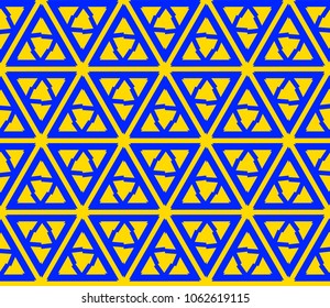 Minimalist geometric seamless background. For digital paper, textile print, page fill. Vector illustration
