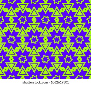 Minimalist geometric seamless background. For digital paper, textile print, page fill. Vector illustration