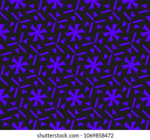 Minimalist geometric seamless background. For digital paper, textile print, page fill. Vector illustration