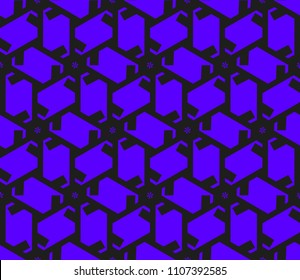Minimalist geometric seamless background. For digital paper, textile print, page fill. Vector illustration