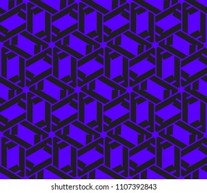 Minimalist geometric seamless background. For digital paper, textile print, page fill. Vector illustration