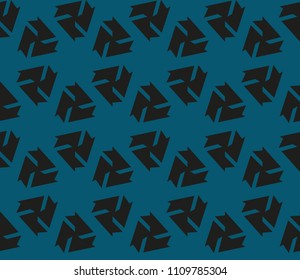 Minimalist geometric seamless background. For digital paper, textile print, page fill. Vector illustration