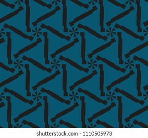 Minimalist geometric seamless background. For digital paper, textile print, page fill. Vector illustration