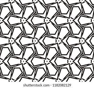 Minimalist geometric seamless background. For digital paper, textile print, page fill. Vector illustration