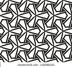 Minimalist geometric seamless background. For digital paper, textile print, page fill. Vector illustration
